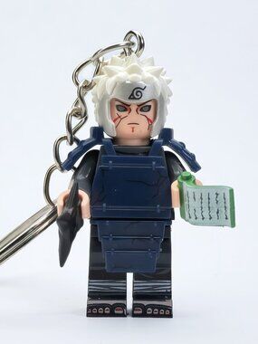 Naruto Tobirama Senju Custom Minifigure Keychain